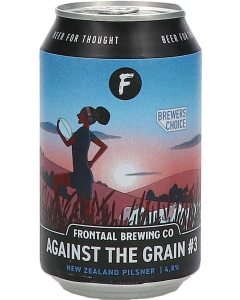 Frontaal Against The Grain #3 NZ Pilsener Op=Op (THT 06-24)