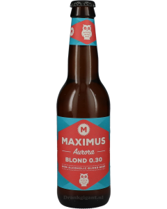 Maximus Aurora Blond Non Alcoholic Op=Op (THT 24-08-24)
