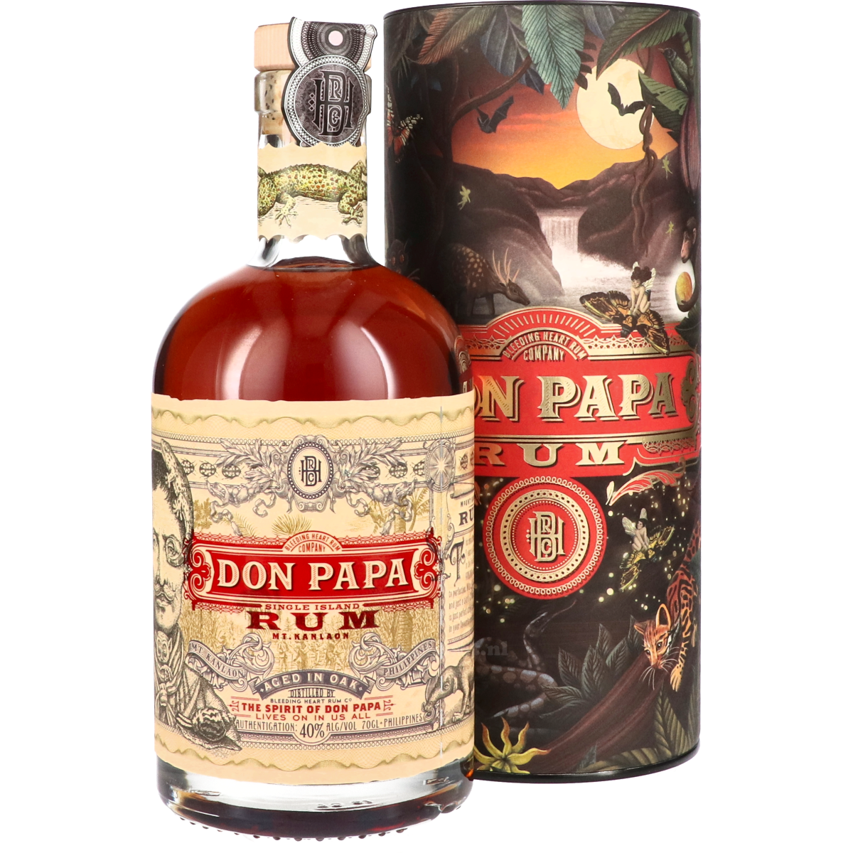 Don Papa 7 Year Premium Aged Rum 700ml with Free Tote Bag
