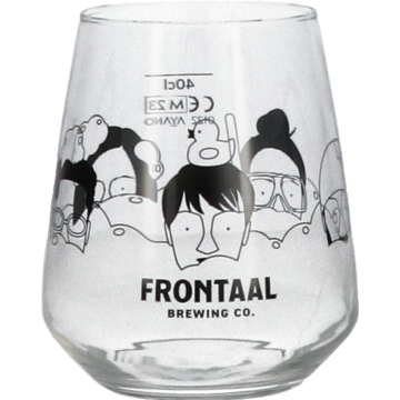 Frontaal Bierglas