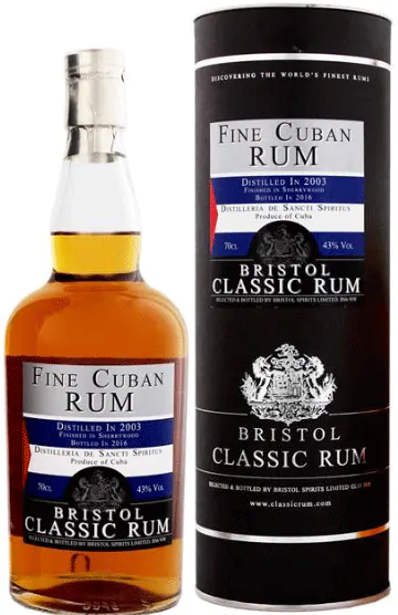 Perceptueel slang Verlichten Bristol Fine Cuban Rum 2003 Sherry Finish online kopen? | Drankgigant.nl