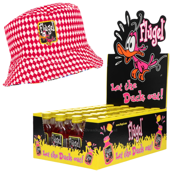 Flugel Box 40 + Roze Oktoberfest hoedje