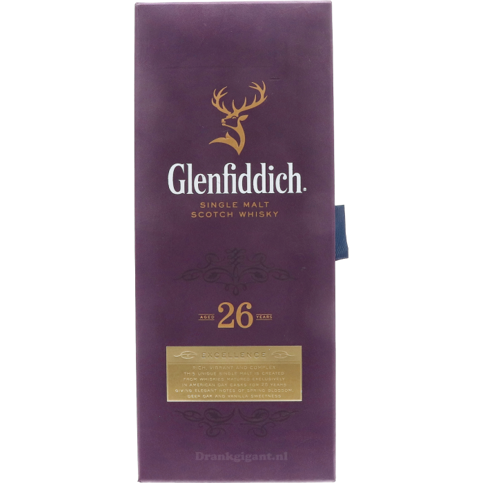Glenfiddich 26 Years Excellence (Geen Seal))