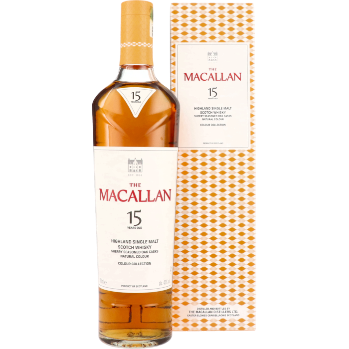 Macallan 15 Years Colour Collection