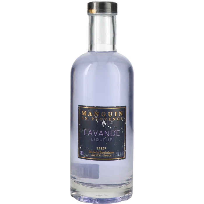 Manguin Lavande Liqueur (Schade Etiket)