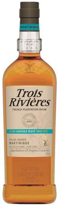 Trois Rivières rhum ambré 70 cl - rhum agricole Martinique