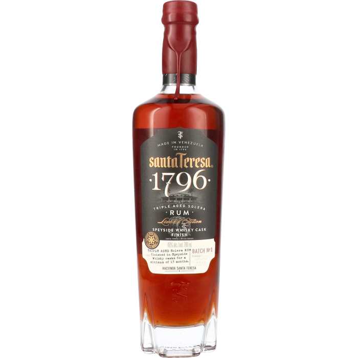 Santa Teresa 1796 Triple Aged Rum Speyside Whisky Cask FInish